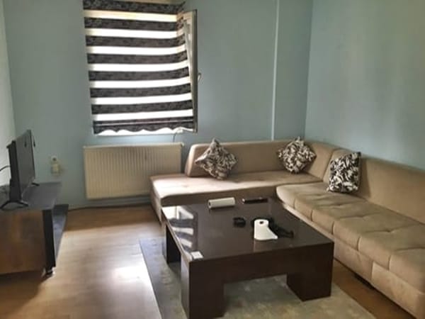 Home Park Suite 1+1 kiralık daire 1 Numaralı Günlük daire Salon