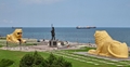 Samsun Batıpark Arslan Heykelleri